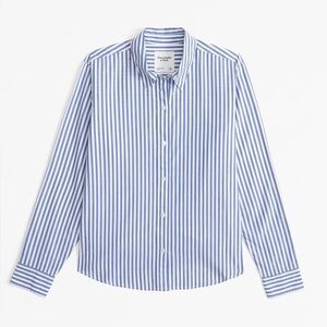 Abercrombie & Fitch Relaxed Poplin Shirt